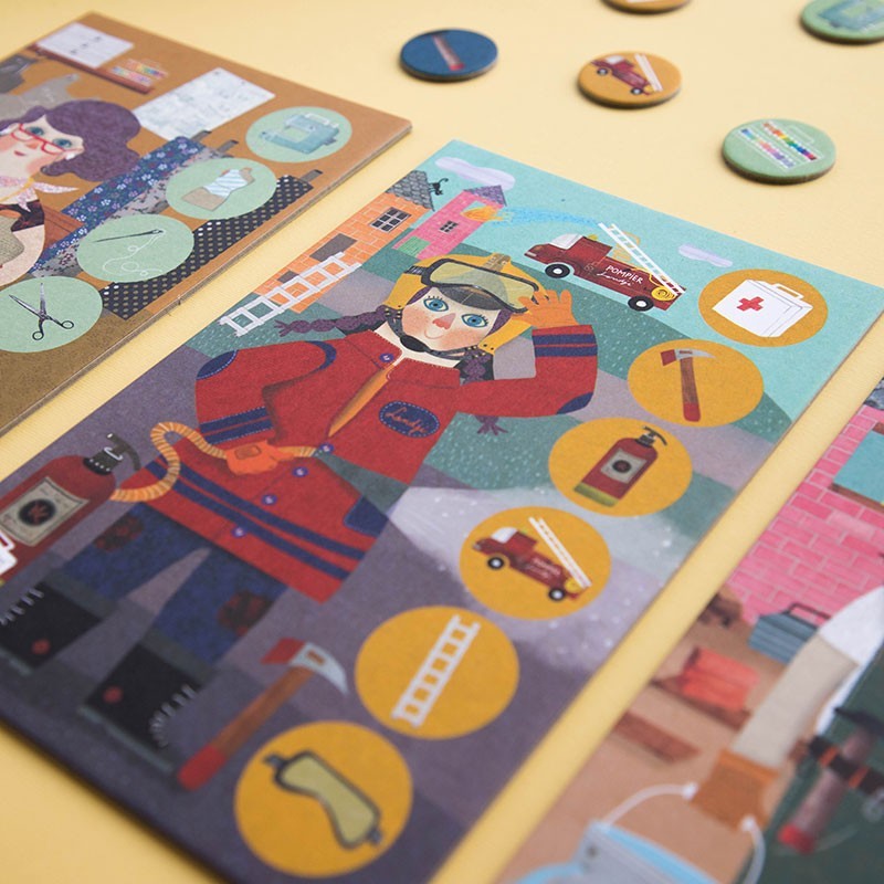 Juego de bingo ilustrado